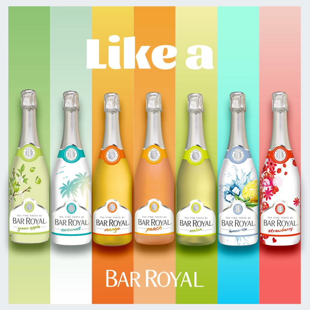 Bar Royal Espumante Meloen 75 Cl