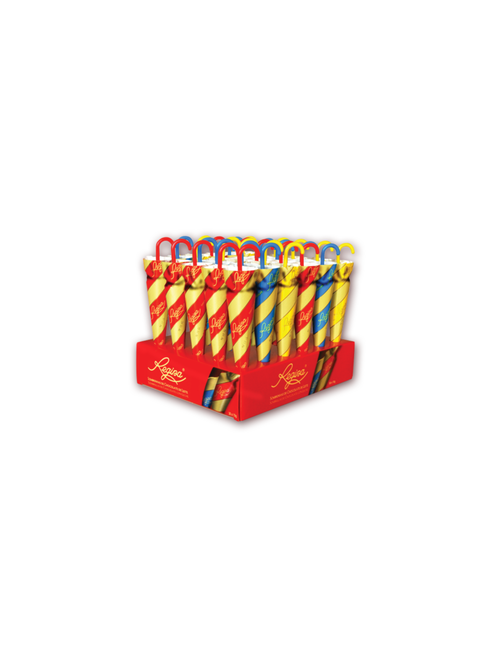 Regina Sombrinhas de Chocolate de Leite 15 Gr