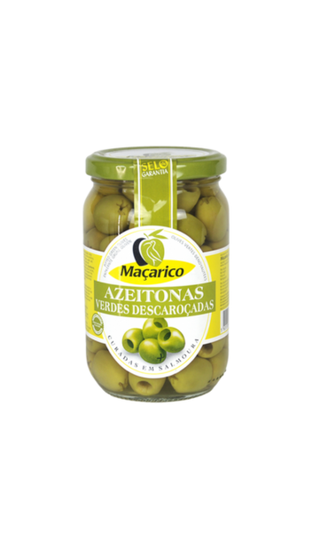 Maçarico Azeitonas Verde Descaroçadas 165 Gr