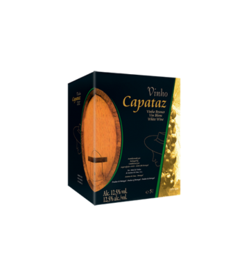 Capataz Witte wijn Bag in Box 5 Ltr. met tapkraan