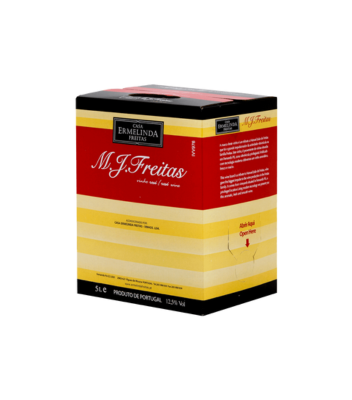 MJ Freitas Rose Wijn Bag in Box 5 Ltr. met tapkraan.