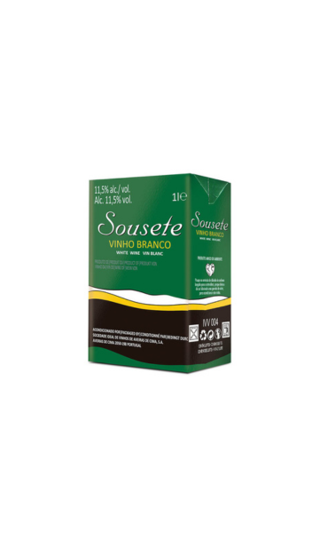 Sousete Witte Wijn Tetra Pack 1 L