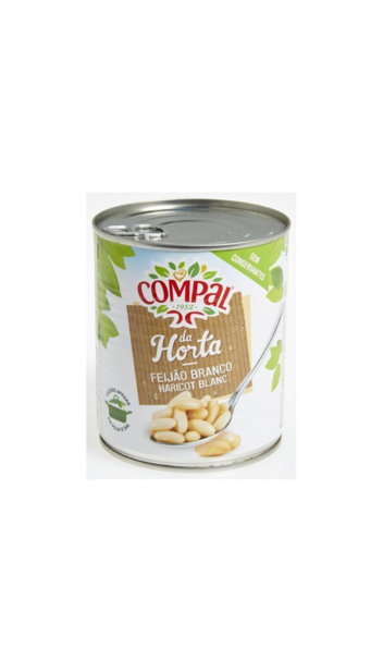 Compal Feijão Branco Lata 845 Gr
