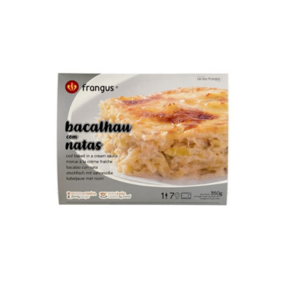 Frangus  Bacalhau c/ Nata  350 Gr