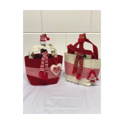 Saco Presente Natal 1 / 2 Garrafas