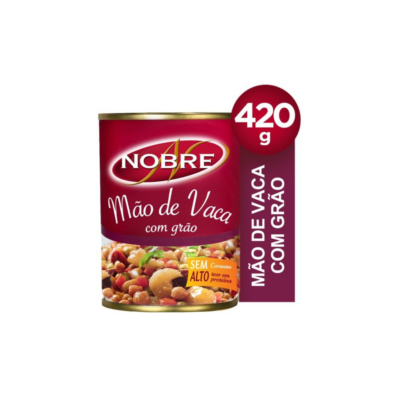 Nobre Mao de Vaca Com Grao 420 Gr