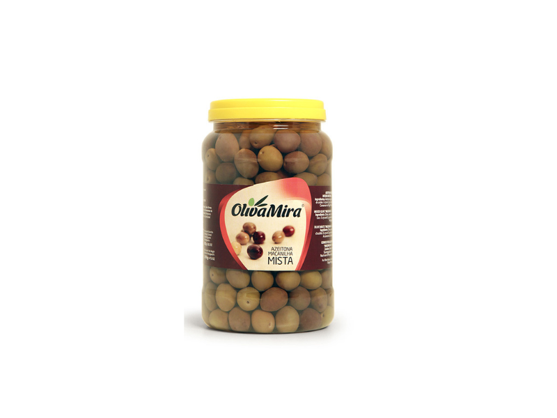 Oliva Mira Azeitonas Mistas Inteiras Galega 1,3 Kg