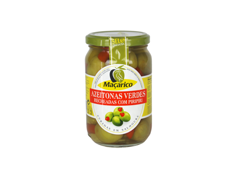 Maçarico Azeitonas Verdes Recheadas c/ Piri Piri 200 Gr