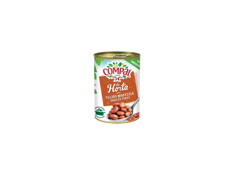 Compal Feijão Manteiga Lata 410 Gr