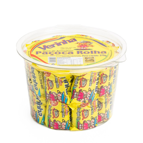 Rolha Verinha Paçoca Amendoim 370 Gr