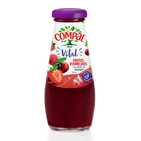 Compal Rode Vruchten Flesje 200 Ml