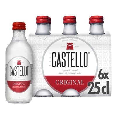 Agua Castelo Com Gas 25 cl