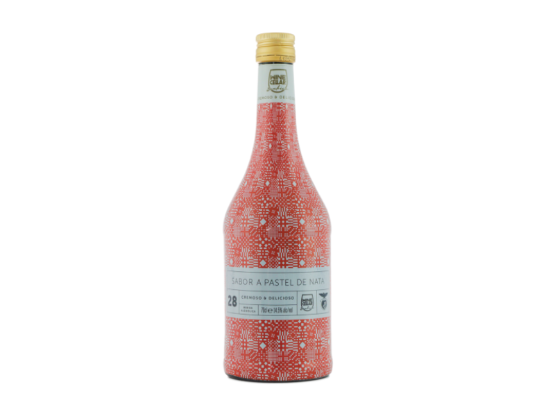 Licor 35 Pastel de Nata Speciale Editie Benfica Fles 70 Cl