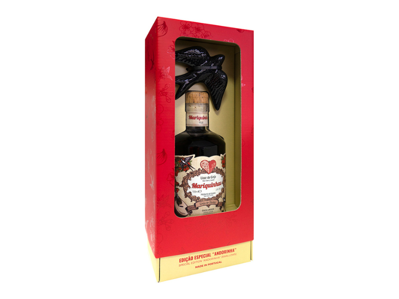 Mariquinhas Ginja Met Fruit Gourmet + Andorinha Ceramica 50 Cl