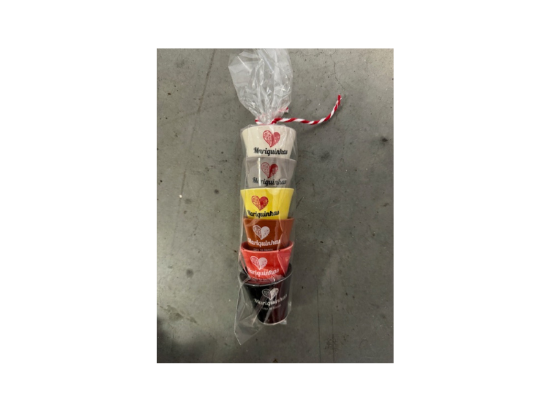 Mariquinhas Aardewerk Kopjes 6 stuks