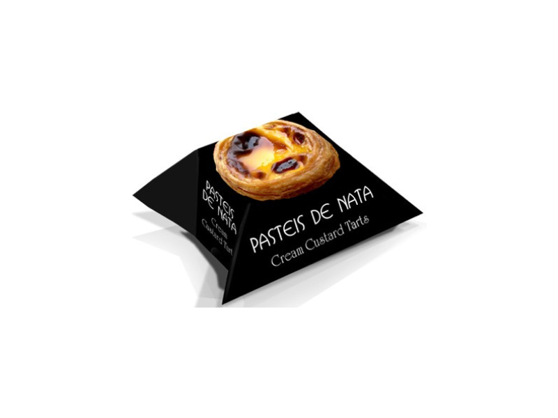Pastel de Nata Caixa para 2 Unidades ( So a Caixa )