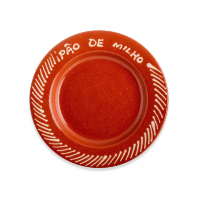 Prato Pao Milho Barro Regional 16 x 2 Cm