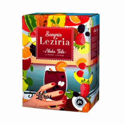Leziria Bag in Box Sangria Rood 5 L