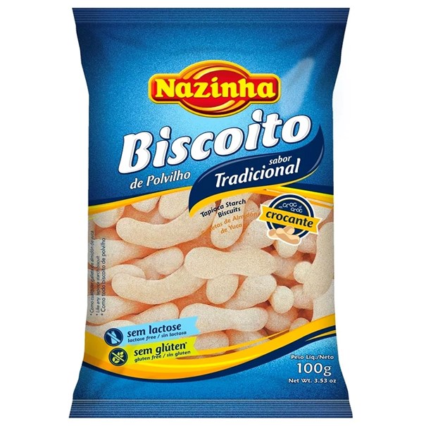 Nazinha Biscoito de Povilho 70 Gr