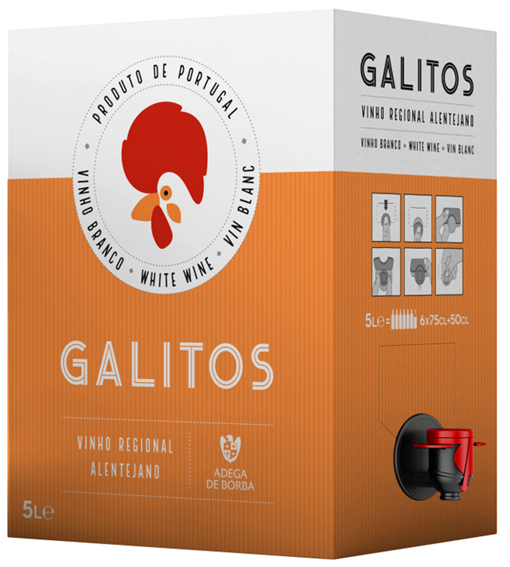 Galitos Borba Witte Wijn Alentejo - Portugal 0,75 Cl