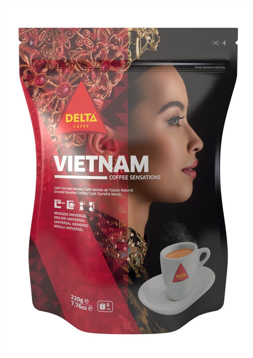Delta Café Moído Vietnam 220 Gr