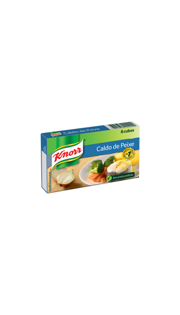 Knorr Caldo Peixe 8 Cubos 80 Gr