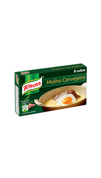 Knorr Molho Cervejeira 8 Cubos 80 Gr