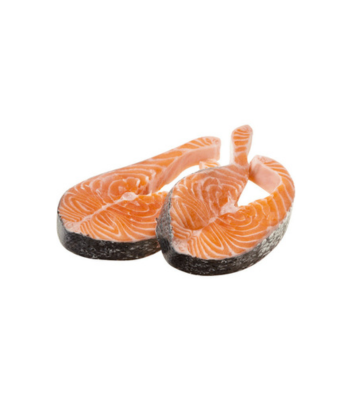 Salmao Posta / Zalmmoot Bevroren Verpakt Per Stuk +/- 200 Gr