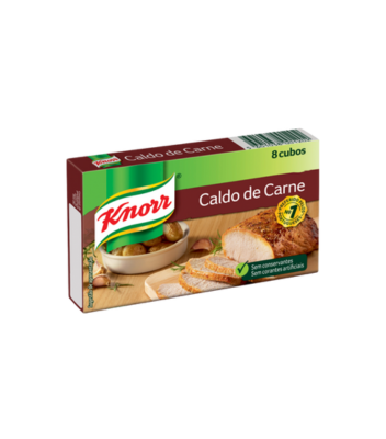 Knorr Caldo de Carne 8 Cubos 80 Gr