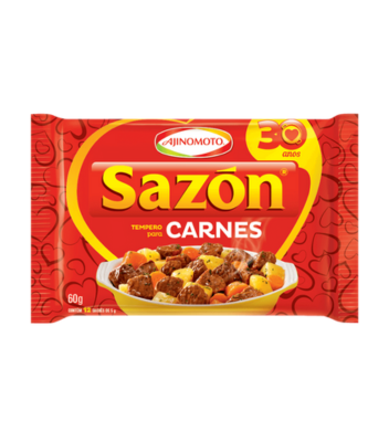 Sazon Ajinomoto Tempero Carne Vermelho 60 Gr