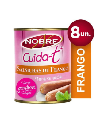 Nobre Salsichas Frango 160 Gr
