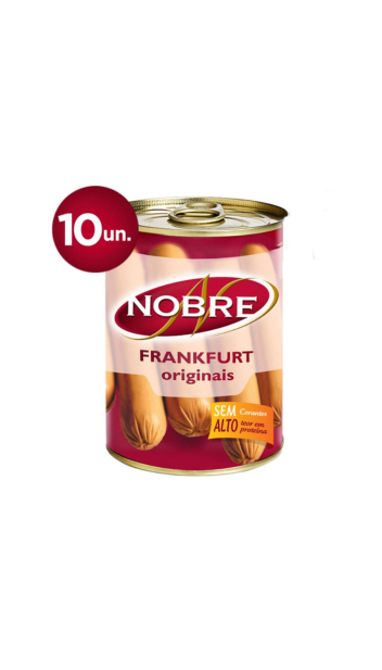 Nobre Salsichas Frankfurt 10 Stuks 250 Gr