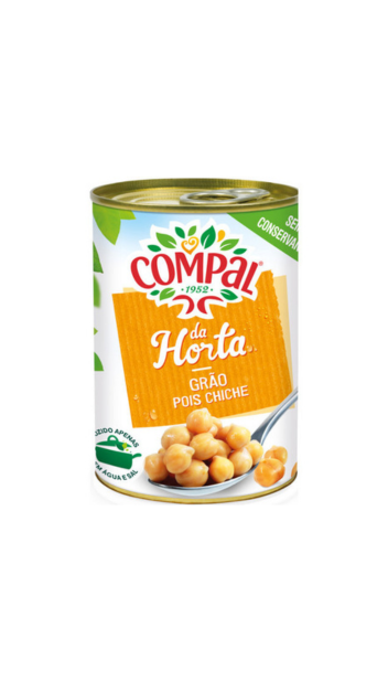 Compal Grâo de Bico Lata 410 Gr
