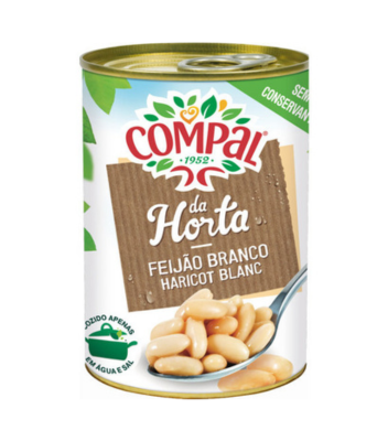 Compal Feijão Branco Lata 410 Gr