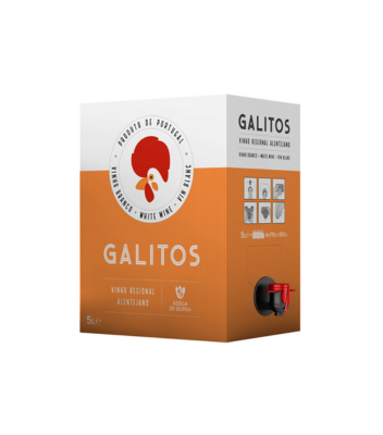 Galitos Witte wijn Bag in Box 5 ltr. tapkraan Alentejo