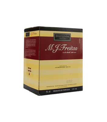 MJ Freitas Rode Wijn Bag in Box 5 Ltr tapkraan