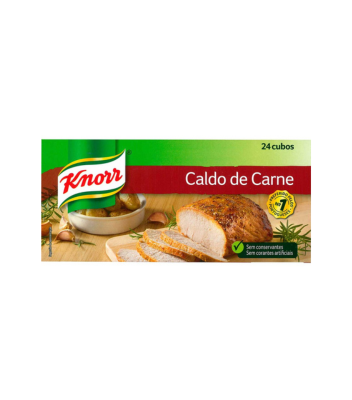 Knorr Caldo de Carne 24 Cubos 240 Gr