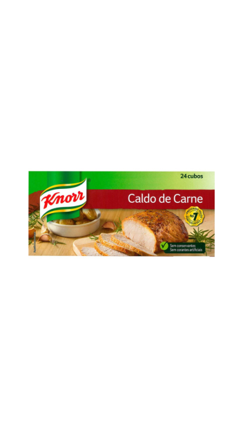 Knorr Caldo de Carne 24 Cubos 240 Gr