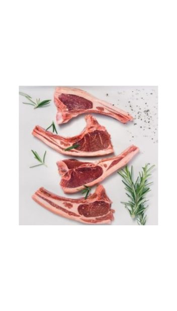 Costeletas de Borrego Saco +/- 900 Gr