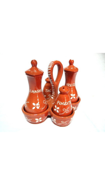 Galheteiro Regional 4 Peças