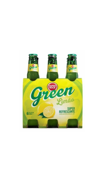 Super Bock Green Limao 33 Cl