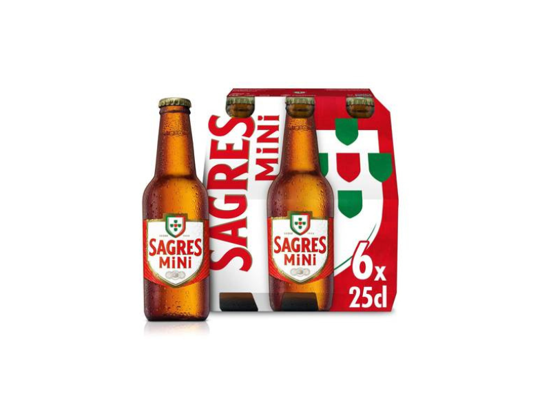 Sagres Bier Mini 25 cl