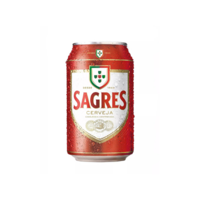Sagres Bier Blik 33 Cl