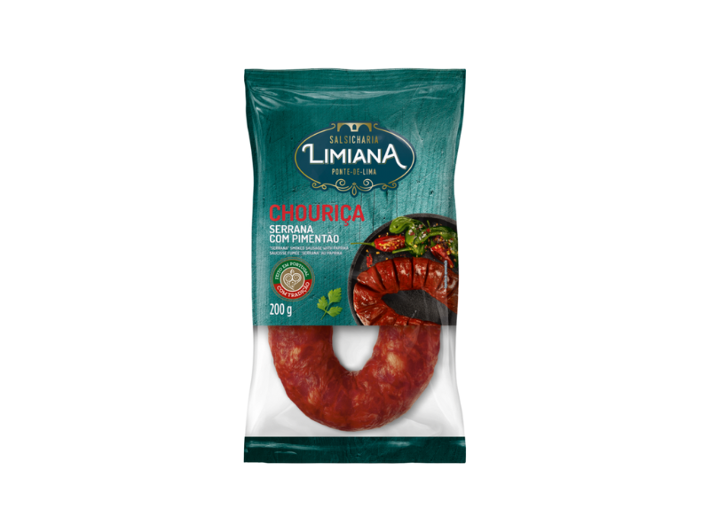 Limiana Chourica Serrana Pimentão 200 Gr