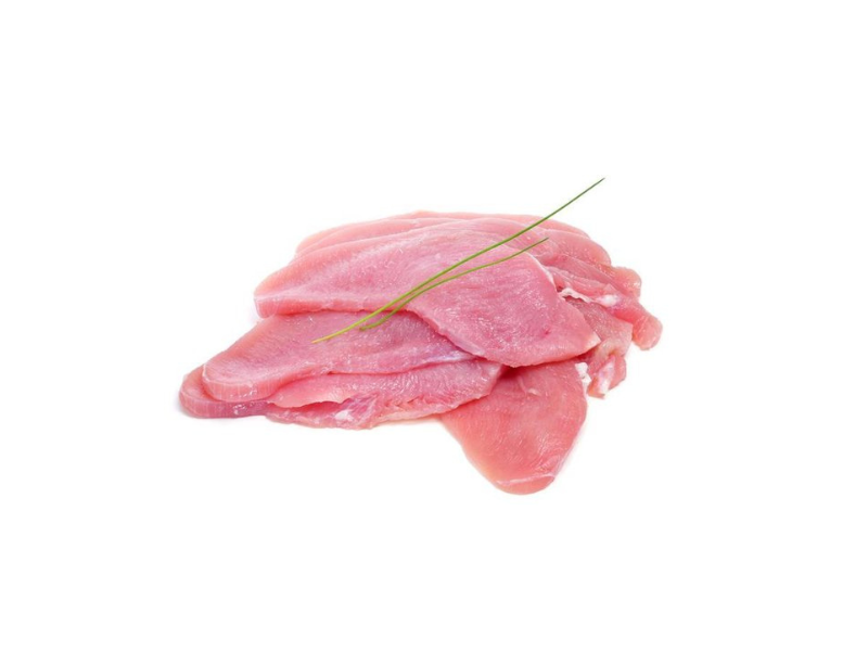 Bife de Peru Kalkoen Biefstuk Per Stuk Verpakt Bevroren +/- 250 Gr