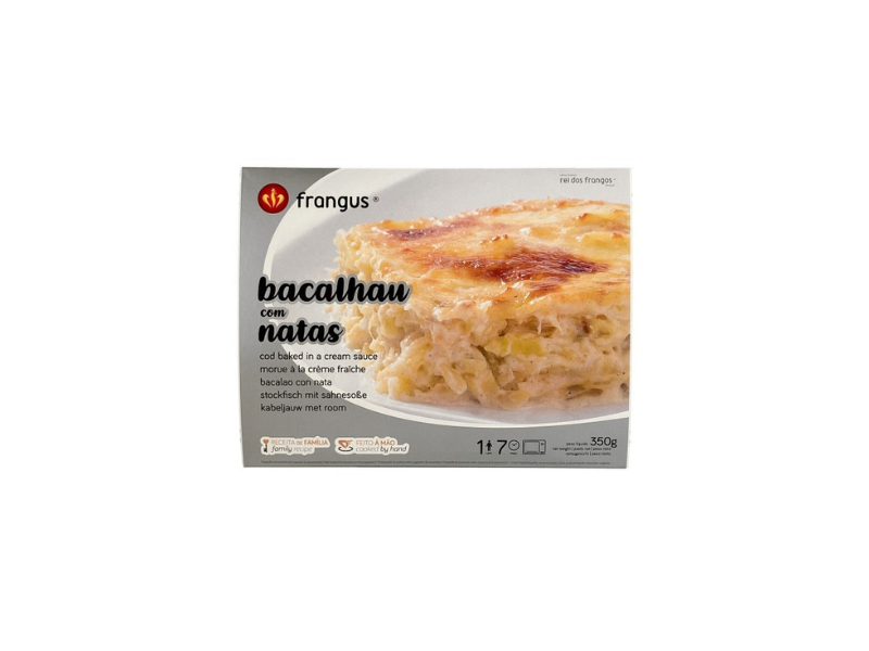 Frangus  Bacalhau c/ Nata  350 Gr