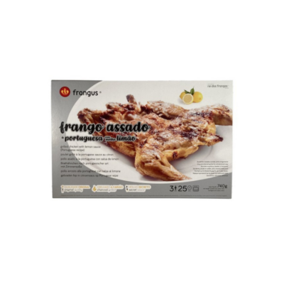 Fragus Frango Assado na Brasa Limâo Covete Cong. 740 Gr