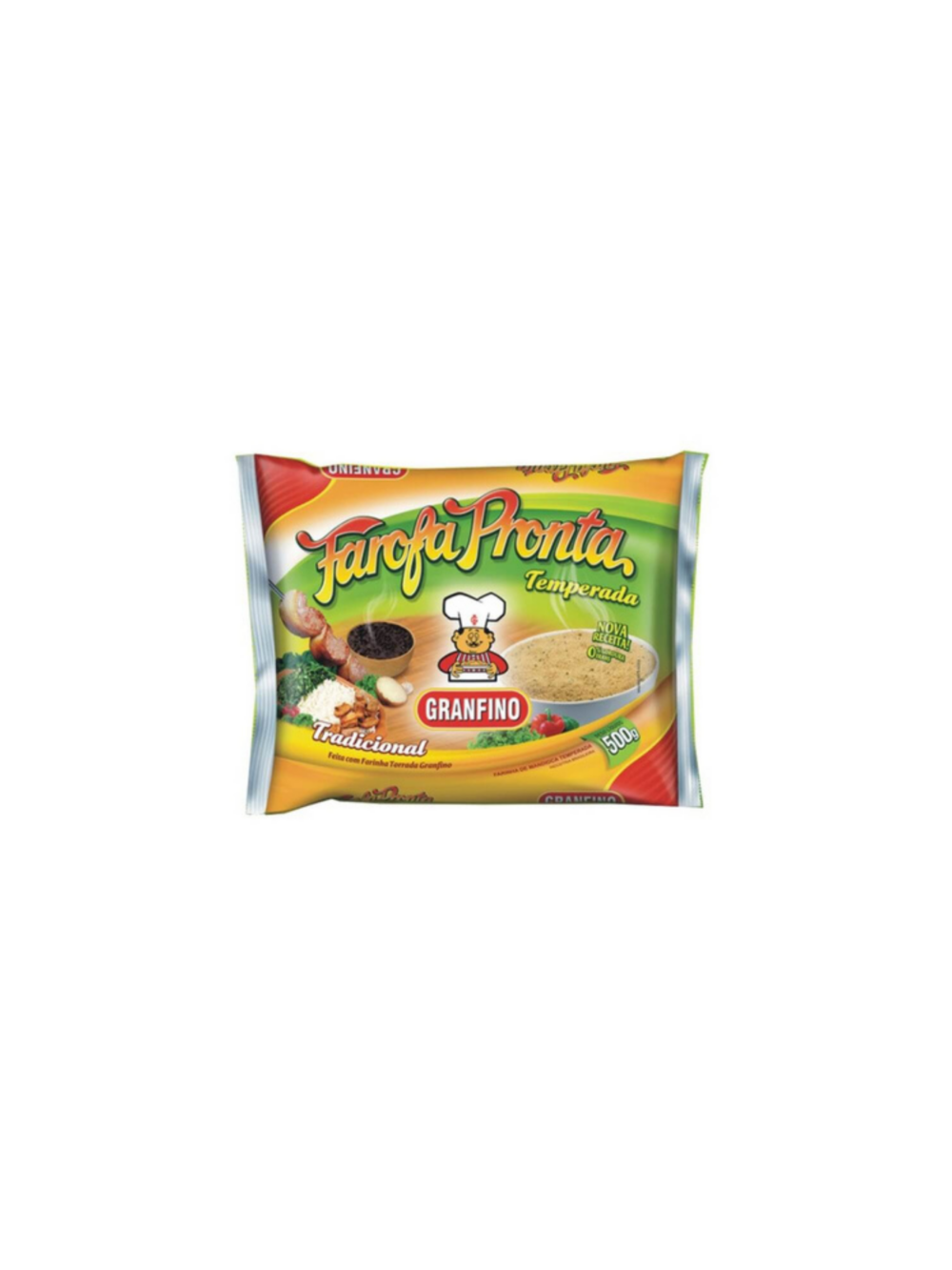 Granfino Farofa Pronta Tradicional 500 Gr