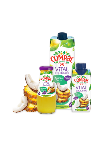 Compal Vital Ananas / Coco 1 L