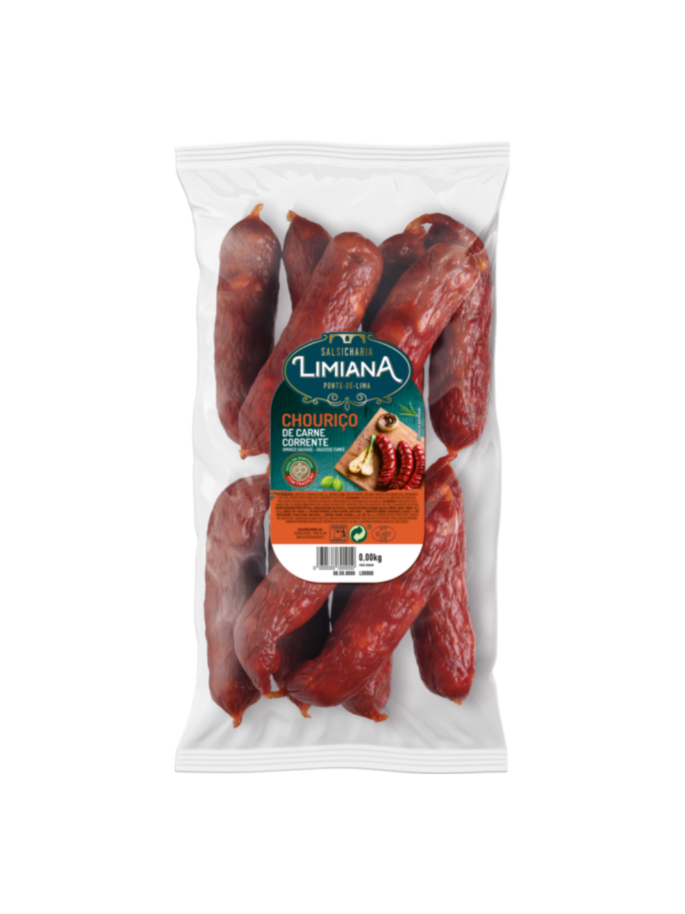 Limiana Chouriço Carne Corrente +/-1,200 Kg